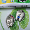 Stainless Steel Tooth Model Shape Key Chains