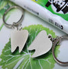 Stainless Steel Tooth Model Shape Key Chains