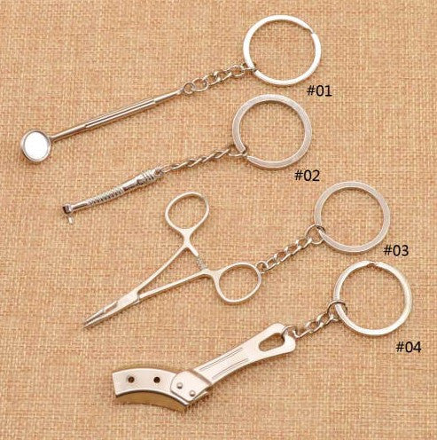 Dental Lab Molar Tool Keychain