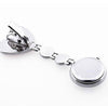 Red Heart Shape Quartz Movement Nurse Pocket Watch
