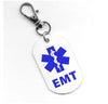 EMT Fire Rescue Heroes Aluminum Dog Tag