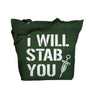 Nursing Bags I Will Stab You Nurse Totes