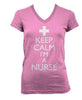 Keep Calm I'm A Nurse V-neck T-shirt
